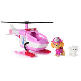 Spin Master Patrulla Canina - Pack Helicóptero de Rescate Bomberos + Figura Sky + Cesta y Gatito - Patrulla Canina Juguetes - Regalo Niño 3 años + - Juguetes Niños 3 años +, Vehículo de juguete PAW Patrol Patrulla Canina - Pack Helicóptero de Rescate Bomberos + Figura Sky + Cesta y Gatito - Patrulla Canina Juguetes - Regalo Niño 3 años + - Juguetes Niños 3 años +, Helicóptero, 3 año(s), Plástico, Rosa, Blanco
