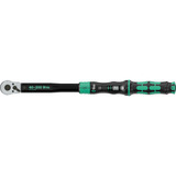 Wera Click-Torque Lock C 3, 05075692001, Llave de torsión negro/Verde
