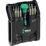 Wera Set modular Tool-Check Imperial 1, con 3 módulos de herramientas, Conjuntos de bits negro/Verde