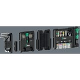 Wera Set modular Tool-Check Imperial 1, con 3 módulos de herramientas, Conjuntos de bits negro/Verde