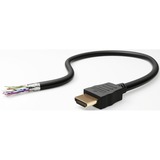 goobay 47575 cable HDMI 3 m HDMI tipo A (Estándar) Negro negro, 3 m, HDMI tipo A (Estándar), HDMI tipo A (Estándar), 3D, 48 Gbit/s, Negro