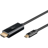 goobay 75696, Adaptador negro