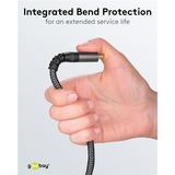 goobay Plus Cable HDMI Ultra de alta velocidad, 8K @ 60Hz gris