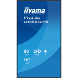 iiyama LH5564UHS-B1AG, Pantalla de gran formato negro (mate)