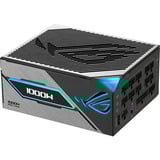ASUS ROG -THOR-1000P3-GAMING unidad de fuente de alimentación 1000 W 20+4 pin ATX ATX Negro, Fuente de alimentación de PC negro, 1000 W, 100 - 240 V, Activo, 125 W, 1000 W, 125 W