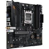 ASUS TUF GAMING A620M-PLUS WIFI AMD A620 Zócalo AM5 micro ATX, Placa base AMD, Zócalo AM5, AMD Ryzen 7000 Series, DDR5-SDRAM, 128 GB, Doble canal