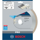Bosch 2 608 602 637 hoja de sierra circular 23 cm 1 pieza(s) Azulejo de cerámica, 23 cm, 2,54 cm, 2,4 mm, 1 pieza(s)