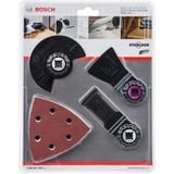 Bosch 2 608 661 694 accesorio para herramienta multifunción, Conjunto Metal, Madera