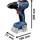 Bosch Atornillador con batería GSR 18V-65 Professional solo, 18Volt, Taladro/destornillador azul