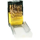 Bosch Juego de brocas para metal HSS-TiN, 25 piezas, Conjuntos de brocas verde