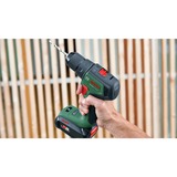 Bosch Universal Drill 18V-60 1900 RPM Sin llave 1,3 kg Negro, Verde, Taladro/destornillador verde/Negro, Taladro de pistola, Sin llave, Sin escobillas, Negro, Verde, 1,3 cm, 1900 RPM