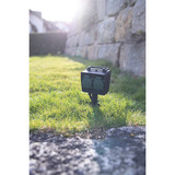 Brennenstuhl 1154450 toma de corriente Negro, Regleta negro, Negro, IP44, 16 A