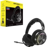 Corsair VIRTUOSO MAX WIRELESS, Auriculares para gaming carbón