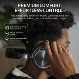 Corsair VIRTUOSO MAX WIRELESS, Auriculares para gaming carbón