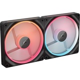 Corsair iCUE LINK LX140-R RGB PWM Reverse, Ventilador negro