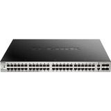 D-Link DGS-3130-54PS/E switch Gestionado L3 Gigabit Ethernet (10/100/1000) Energía sobre Ethernet (PoE) Gris, Interruptor/Conmutador Gestionado, L3, Gigabit Ethernet (10/100/1000), Energía sobre Ethernet (PoE), Montaje en rack
