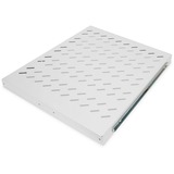 Digitus Baldas extraíbles para armarios de 483 mm (19") gris, Gris, 25 kg, 1U, Turquía, 48,3 cm (19"), 490 mm