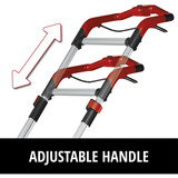 EINHELL Professional Akku-Rasenmäher RASARRO 36/42, 36Volt (2x18V), Cortacésped rojo/Negro