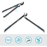 GARDENA Tijeras para ramas EnergyCut Pro L de yunque, Tijeras de podar gris/Turquesa