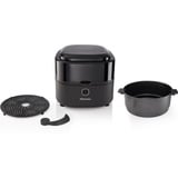 Hisense HAF1350DR Sencillo 6,7 L Independiente 1350 W Freidora de aire caliente Negro negro, Freidora de aire caliente, 6,7 L, 80 °C, 200 °C, 60 min, Sencillo