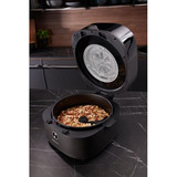 Hisense HAF1350DR Sencillo 6,7 L Independiente 1350 W Freidora de aire caliente Negro negro, Freidora de aire caliente, 6,7 L, 80 °C, 200 °C, 60 min, Sencillo