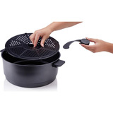 Hisense HAF1350DR, Freidora de aire caliente negro