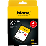 Intenso Top SSD 4 TB, Unidad de estado sólido negro