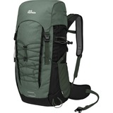Jack Wolfskin KIDS PEAK HIKER, Mochila verde oscuro