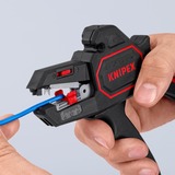 KNIPEX 12 62 180 SB, Alicates pelacables negro/Rojo