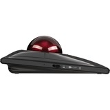 Kensington SlimBlade Pro, Trackball negro/Rojo oscuro