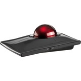Kensington Trackball SlimBlade Pro negro/Rojo oscuro, Ambidextro, Óptico, RF Wireless + Bluetooth + USB Type-A, 1600 DPI, Negro