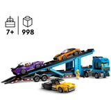 LEGO City Camión de Transporte con Deportivos, Juegos de construcción Juego de construcción, 7 año(s), Plástico, 998 pieza(s), 1,58 kg