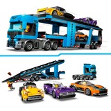 LEGO City Camión de Transporte con Deportivos, Juegos de construcción Juego de construcción, 7 año(s), Plástico, 998 pieza(s), 1,58 kg