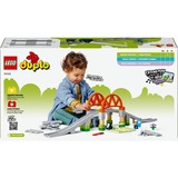 LEGO DUPLO Set de Expansión: Puente y Vías Ferroviarias, Juegos de construcción Juego de construcción, 2 año(s), Plástico, 42 pieza(s), 1,31 kg