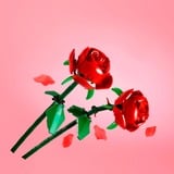 LEGO Iconic Rosas, Juegos de construcción Juego de construcción, 8 año(s), Plástico, 120 pieza(s), 161 g