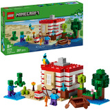 LEGO Minecraft La Casa-Dinamita de la Selva, Juegos de construcción Juego de construcción, 8 año(s), Plástico, 287 pieza(s), 494 g