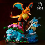 LEGO Pokémon Venusaur, Charizard y Blastoise, Juegos de construcción Charizard y Blastoise, Juego de construcción, 18 año(s), Plástico, 6838 pieza(s), 9,24 kg