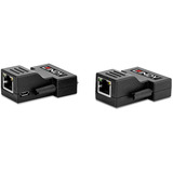 Lindy Extensor DVI-D Single Link, Alargador DVI negro