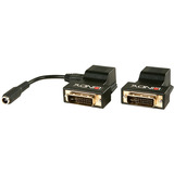 Lindy Extensor DVI-D Single Link, Alargador DVI negro