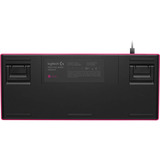 Logitech 920-013248, Teclado para gaming rosa neón