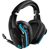 Logitech G935 Auriculares Diadema Conector de 3,5 mm MicroUSB Negro, Azul, Auriculares para gaming negro, Auriculares, Diadema, Juego, Negro, Azul, Binaural, Unidad de control externa