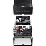 NZXT C1500 Platinum, Fuente de alimentación de PC negro