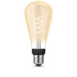 Philips Hue White Filament Lampe E27 Giant Edison ST72 550 lm, Lámpara LED 