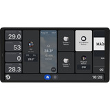 Shelly Wall Display X2i, Panel de control negro
