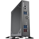 Shuttle DS50U5 PC/estación de trabajo barebone 1,3 l tamaño PC Negro i5-1335U negro, 1,3 l tamaño PC, Mini PC barebone, DDR5-SDRAM, PCI Express, Serial ATA III, Ethernet, 90 W