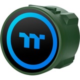 Thermaltake CL-W319-PL12RG-A sistema de refrigeración para ordenador Procesador Sistema de refrigeración líquida todo en uno 12 cm Verde 1 pieza(s), Refrigeración por agua verde, Sistema de refrigeración líquida todo en uno, 12 cm, 500 RPM, 2000 RPM, 22,3 dB, Verde