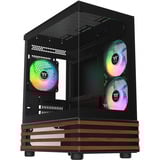 Thermaltake View 170 WS ARGB, Cajas de torre negro/Madera