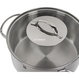 WMF Provence Plus 0721556380 kit de cacerolas 9 pieza(s), Conjunto de ollas acero fino, Juego de cazuelas y cazo, Acero inoxidable, Acero inoxidable, Acero inoxidable, Acero inoxidable, Acero inoxidable