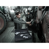 Wera Juego de llaves planas autoajustables 6004 Joker 6, 6 piezas, Llave de tuercas plateado