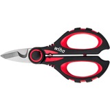 Wiha Tijeras para electricista negro/Rojo